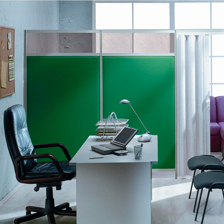 Остекление офисов и офисные перегородки