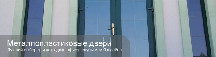 Металлопластиковые двери